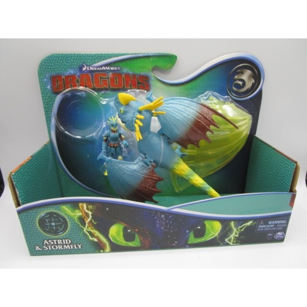 Dreamworks Dragons How To Train Your Dragon Astrid & Stormfly Figure Spin Master